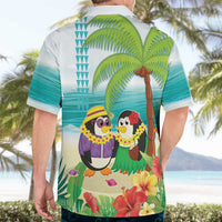 Hawaii Penguin Couple Hawaiian Shirt Hawaiian Kakau - Tropical Summer Vibes LT14 - Polynesian Pride