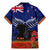 New Zealand ANZAC Day Family Matching Mermaid Dress and Hawaiian Shirt 25 April Last Post Camouflage With Poppies LT14 - Polynesian Pride