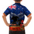 New Zealand ANZAC Day Family Matching Short Sleeve Bodycon Dress and Hawaiian Shirt 25 April Last Post Camouflage With Poppies LT14 - Polynesian Pride