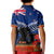 New Zealand ANZAC Day Kid Polo Shirt 25 April Last Post Camouflage With Poppies LT14 - Polynesian Pride