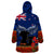 New Zealand ANZAC Day Wearable Blanket Hoodie 25 April Last Post Camouflage With Poppies LT14 - Polynesian Pride