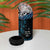 New Zealand Matariki 4 in 1 Can Cooler Tumbler Maori New Year Silver Fern And Lizard - Turquosie