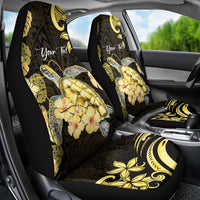Personalised Aloha Hawaii Oahu Island Car Seat Cover Gathering Place Sea Turtle Ilima Flowers