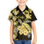 Personalised Aloha Hawaii Oahu Island Family Matching Summer Maxi Dress and Hawaiian Shirt Gathering Place Sea Turtle Ilima Flowers
