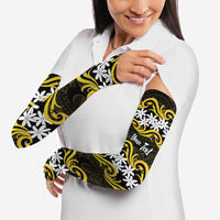 Personalised Cook Islands Aitutaki Arm Sleeves Tiare Maori Polynesian Waves Tattoo LT14 - Polynesian Pride