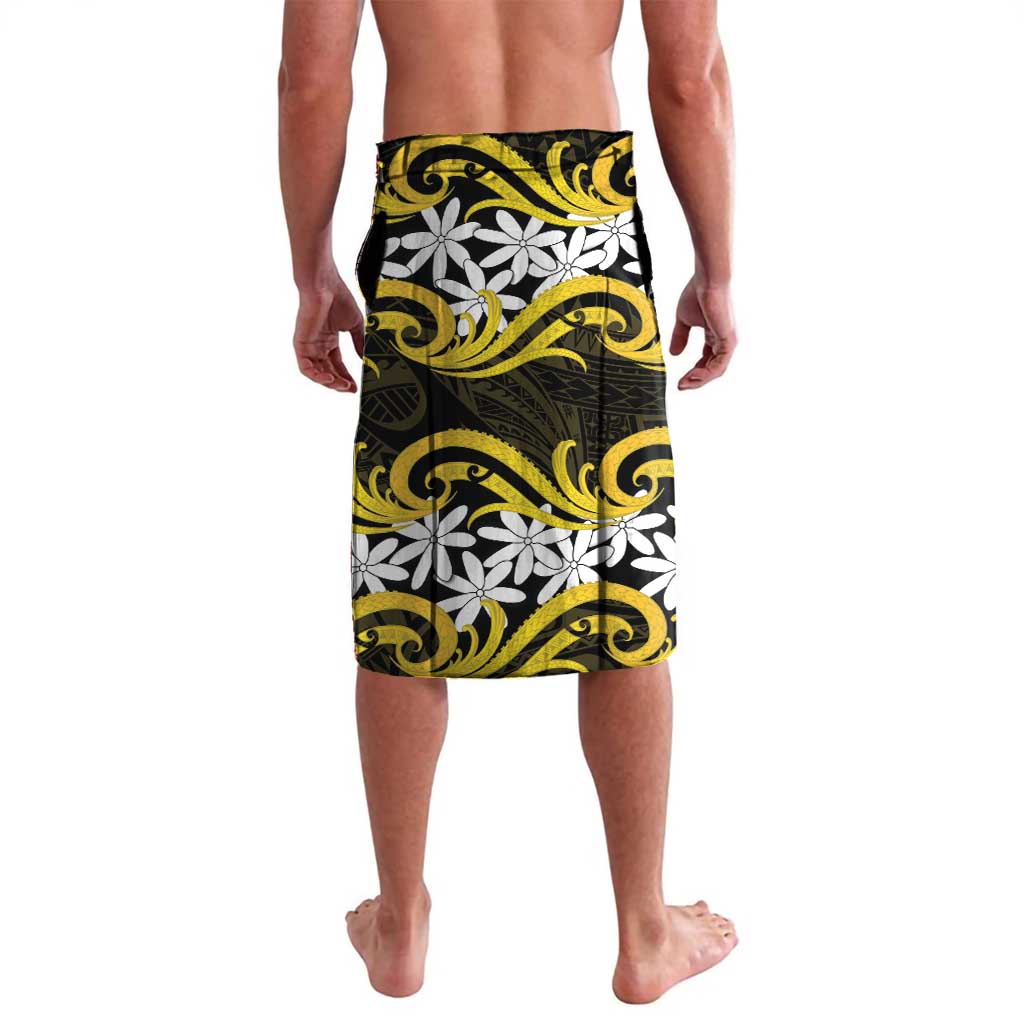 Personalised Cook Islands Aitutaki Lavalava Tiare Maori Polynesian Waves Tattoo LT14 - Polynesian Pride
