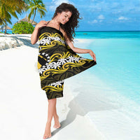 Personalised Cook Islands Aitutaki Sarong Tiare Maori Polynesian Waves Tattoo LT14 - Polynesian Pride