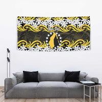 Personalised Cook Islands Aitutaki Tapestry Tiare Maori Polynesian Waves Tattoo