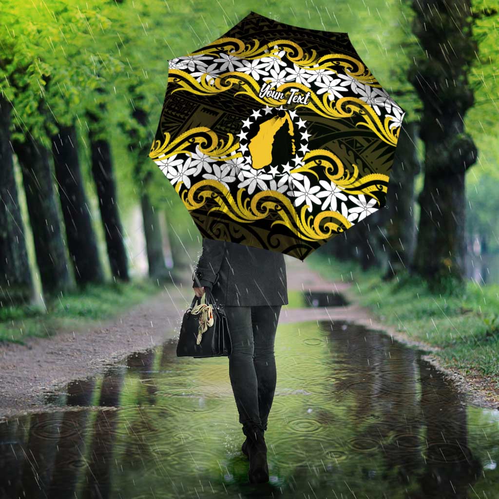 Personalised Cook Islands Aitutaki Umbrella Tiare Maori Polynesian Waves Tattoo LT14 - Polynesian Pride
