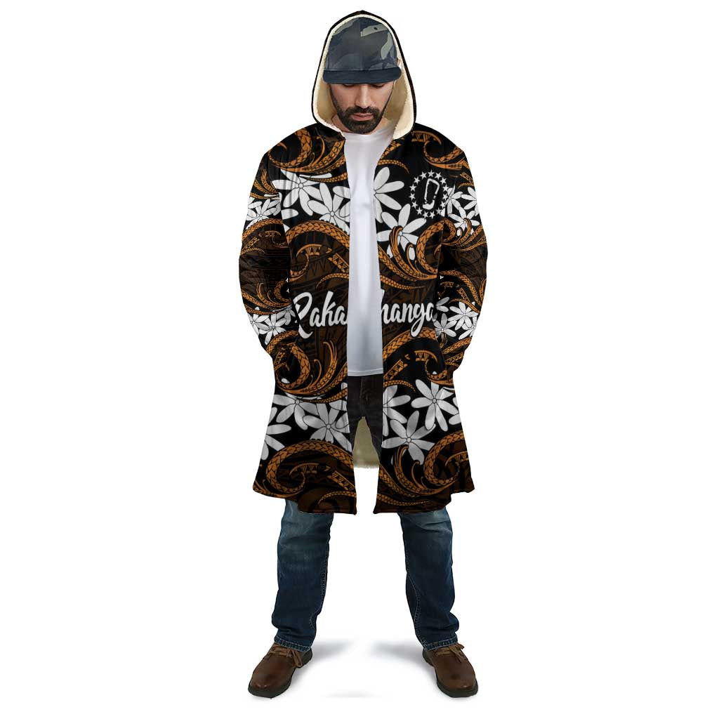 Personalised Cook Islands Rakahanga Cloak Tiare Maori Polynesian Waves Tattoo LT14 - Polynesian Pride