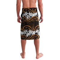 Personalised Cook Islands Rakahanga Lavalava Tiare Maori Polynesian Waves Tattoo LT14 - Polynesian Pride