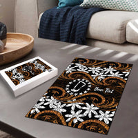 Personalised Cook Islands Rakahanga Puzzle Tiare Maori Polynesian Waves Tattoo LT14 - Polynesian Pride