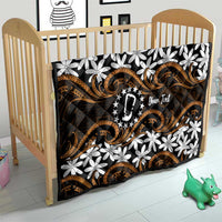 Personalised Cook Islands Rakahanga Quilt Tiare Maori Polynesian Waves Tattoo LT14 - Polynesian Pride