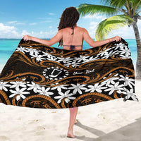 Personalised Cook Islands Rakahanga Sarong Tiare Maori Polynesian Waves Tattoo LT14 - Polynesian Pride