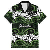 Personalised Cook Islands Palmerston Family Matching Tank Maxi Dress and Hawaiian Shirt Tiare Maori Polynesian Waves Tattoo
