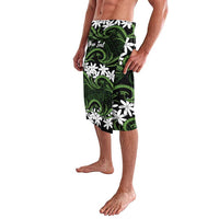 Personalised Cook Islands Palmerston Lavalava Tiare Maori Polynesian Waves Tattoo