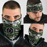 Personalised Cook Islands Palmerston Neck Gaiter Tiare Maori Polynesian Waves Tattoo LT14 - Polynesian Pride