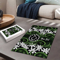 Personalised Cook Islands Palmerston Puzzle Tiare Maori Polynesian Waves Tattoo LT14 - Polynesian Pride