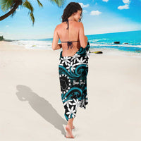 Personalised Cook Islands Penrhyn Atoll Sarong Tiare Maori Polynesian Waves Tattoo LT14 - Polynesian Pride
