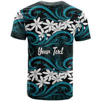 Personalised Cook Islands Penrhyn Atoll T Shirt Tiare Maori Polynesian Waves Tattoo LT14 - Polynesian Pride