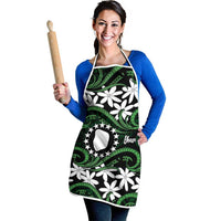 Personalised Cook Islands Mitiaro Apron Tiare Maori Polynesian Waves Tattoo LT14 - Polynesian Pride