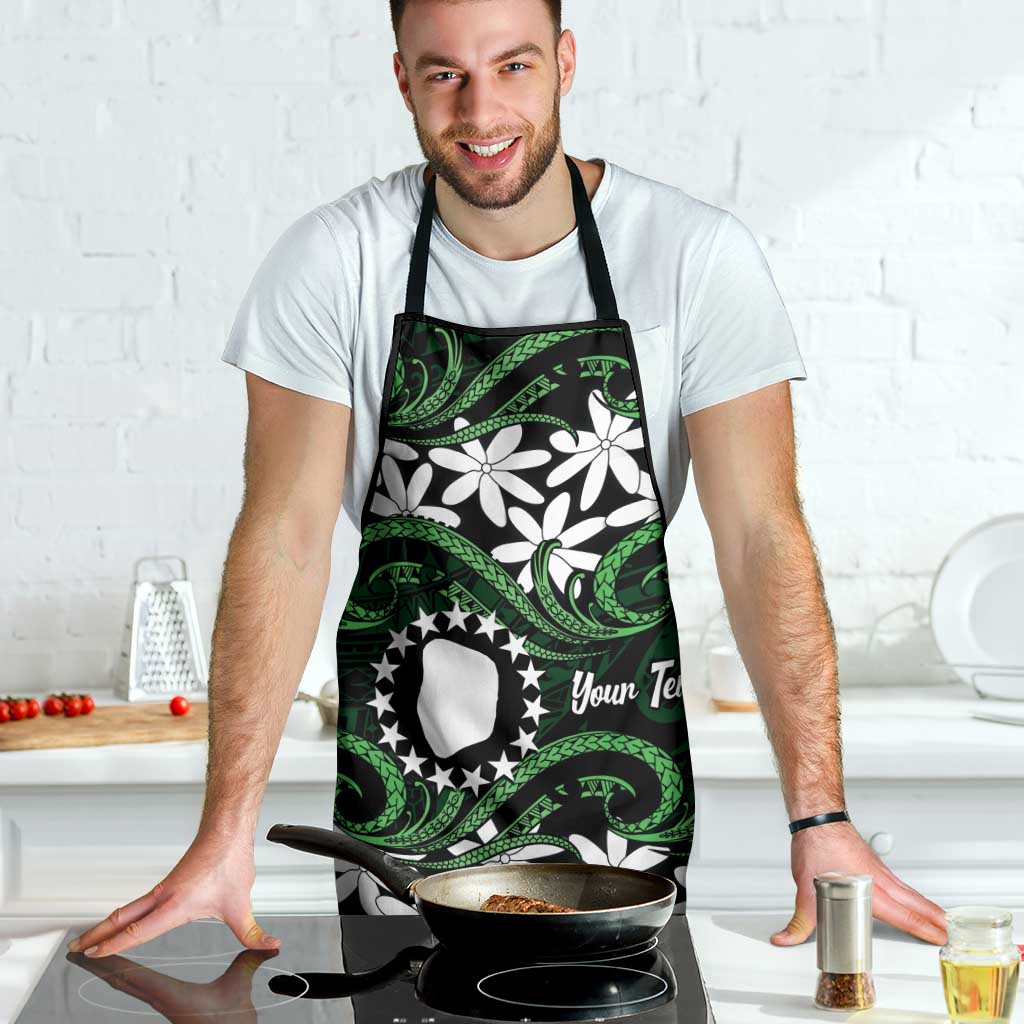 Personalised Cook Islands Mitiaro Apron Tiare Maori Polynesian Waves Tattoo LT14 - Polynesian Pride