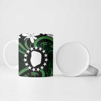 Personalised Cook Islands Mitiaro Ceramic Mug Tiare Maori Polynesian Waves Tattoo LT14 - Polynesian Pride
