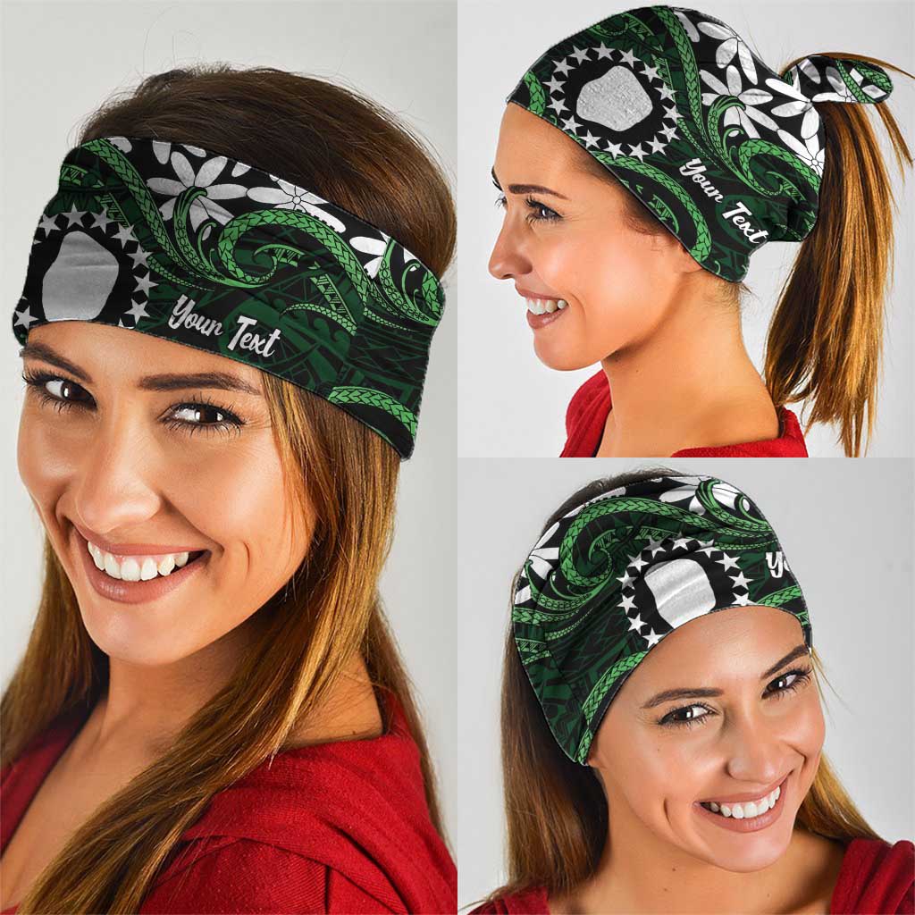 Personalised Cook Islands Mitiaro Neck Gaiter Tiare Maori Polynesian Waves Tattoo LT14 - Polynesian Pride