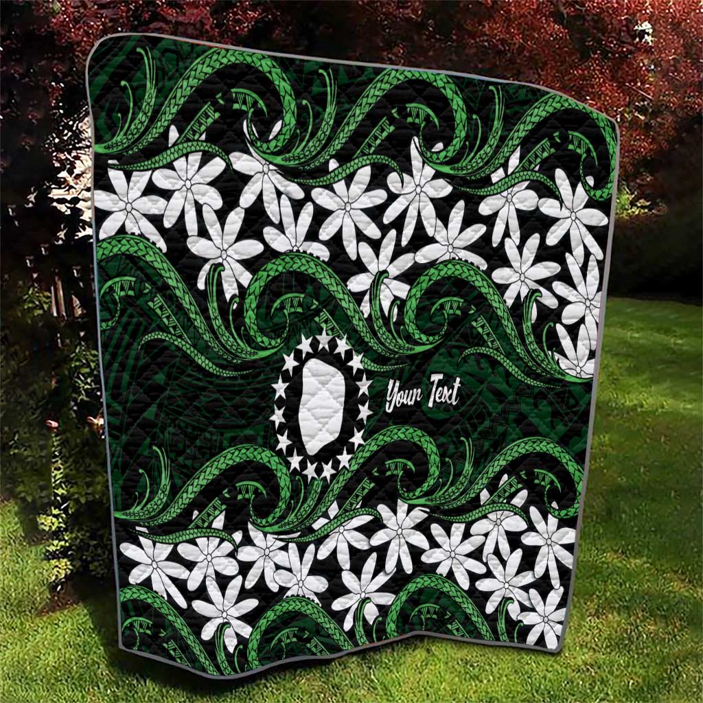 Personalised Cook Islands Mitiaro Quilt Tiare Maori Polynesian Waves Tattoo LT14 - Polynesian Pride
