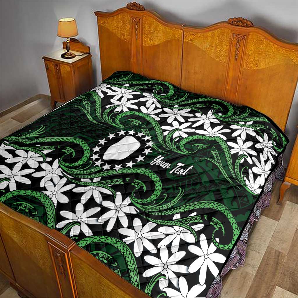 Personalised Cook Islands Mitiaro Quilt Tiare Maori Polynesian Waves Tattoo LT14 - Polynesian Pride