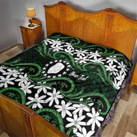 Personalised Cook Islands Mitiaro Quilt Tiare Maori Polynesian Waves Tattoo LT14 - Polynesian Pride