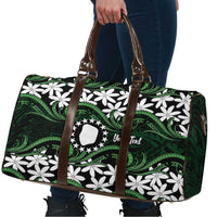 Personalised Cook Islands Mitiaro Travel Bag Tiare Maori Polynesian Waves Tattoo LT14 - Polynesian Pride