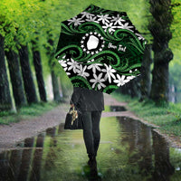 Personalised Cook Islands Mitiaro Umbrella Tiare Maori Polynesian Waves Tattoo LT14 - Polynesian Pride