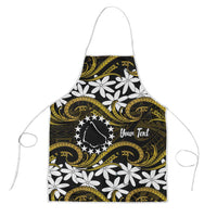 Personalised Cook Islands Manihiki Apron Tiare Maori Polynesian Waves Tattoo LT14 Gold - Polynesian Pride