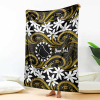 Personalised Cook Islands Manihiki Blanket Tiare Maori Polynesian Waves Tattoo LT14 - Polynesian Pride