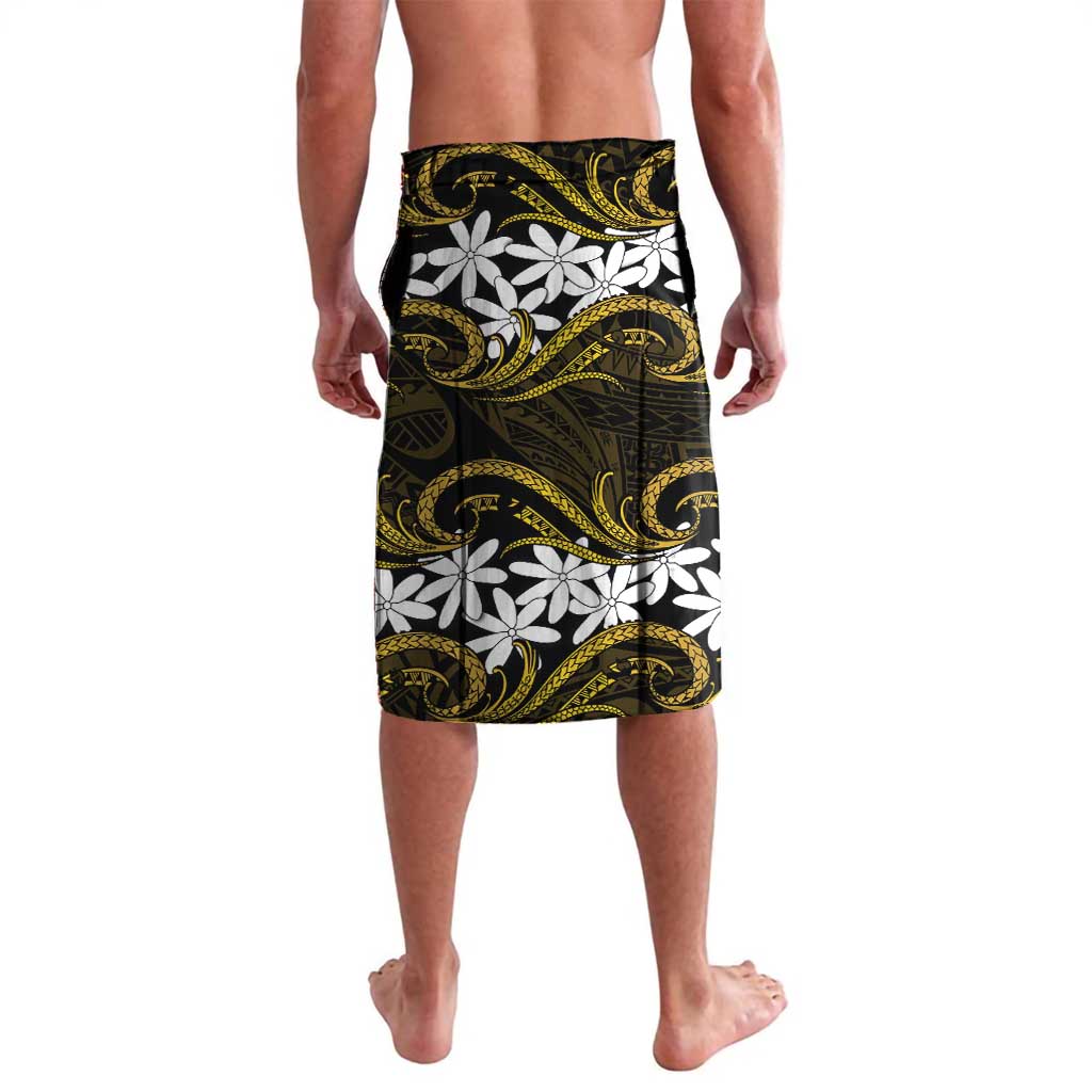 Personalised Cook Islands Manihiki Lavalava Tiare Maori Polynesian Waves Tattoo LT14 - Polynesian Pride