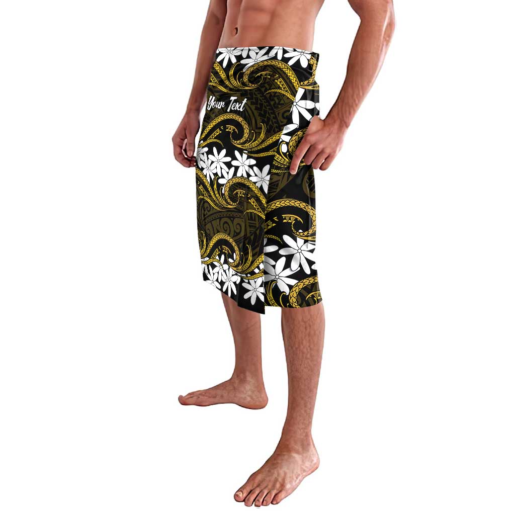 Personalised Cook Islands Manihiki Lavalava Tiare Maori Polynesian Waves Tattoo LT14 - Polynesian Pride