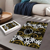 Personalised Cook Islands Manihiki Puzzle Tiare Maori Polynesian Waves Tattoo LT14 - Polynesian Pride