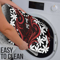 Personalised Cook Islands Atiu Enuamanu Bathroom Set Tiare Maori Polynesian Waves Tattoo LT14 - Polynesian Pride
