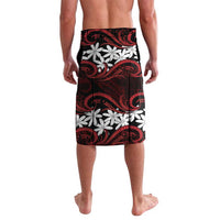 Personalised Cook Islands Atiu Enuamanu Lavalava Tiare Maori Polynesian Waves Tattoo LT14 - Polynesian Pride