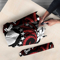 Personalised Cook Islands Atiu Enuamanu Umbrella Tiare Maori Polynesian Waves Tattoo LT14 - Polynesian Pride