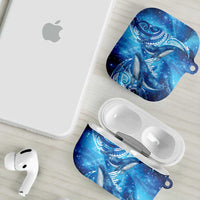 New Zealand Humpback Whale Matariki AirPods Case Maori New Year Taniko Niho Taniwha LT14 - Polynesian Pride