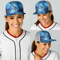 New Zealand Humpback Whale Matariki Baseball Net Cap Maori New Year Taniko Niho Taniwha LT14 - Polynesian Pride