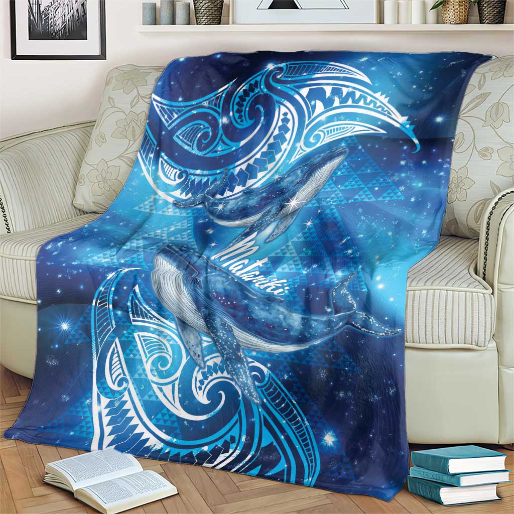 New Zealand Humpback Whale Matariki Blanket Maori New Year Taniko Niho Taniwha LT14 - Polynesian Pride