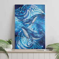 New Zealand Humpback Whale Matariki Canvas Wall Art Maori New Year Taniko Niho Taniwha LT14 - Polynesian Pride