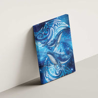 New Zealand Humpback Whale Matariki Canvas Wall Art Maori New Year Taniko Niho Taniwha LT14 - Polynesian Pride