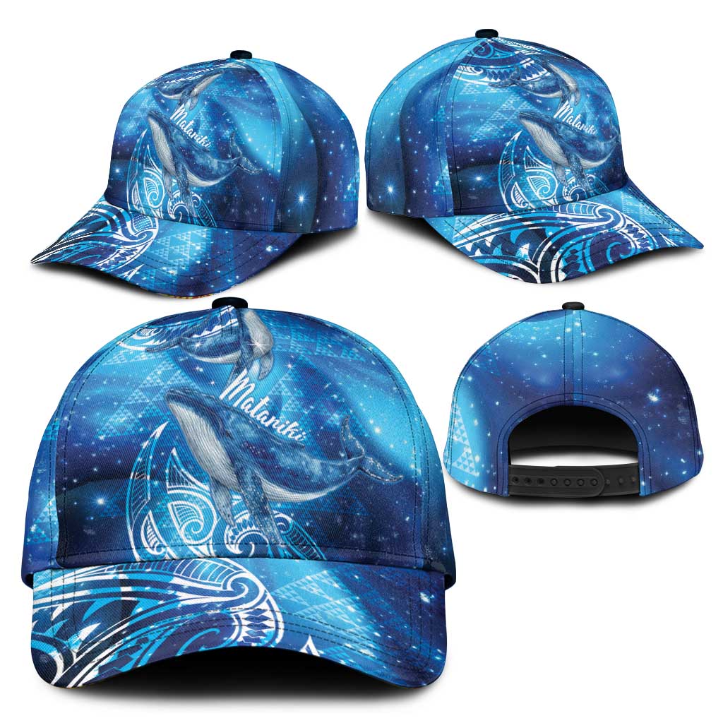 New Zealand Humpback Whale Matariki Classic Cap Maori New Year Taniko Niho Taniwha LT14 - Polynesian Pride