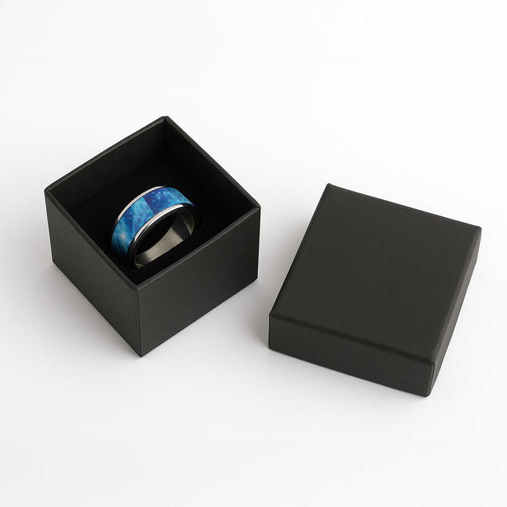 New Zealand Humpback Whale Matariki Classic Ring Maori New Year Taniko Niho Taniwha LT14 - Polynesian Pride