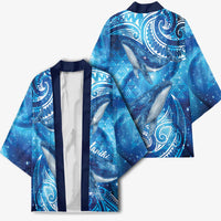 New Zealand Humpback Whale Matariki Kimono Maori New Year Taniko Niho Taniwha