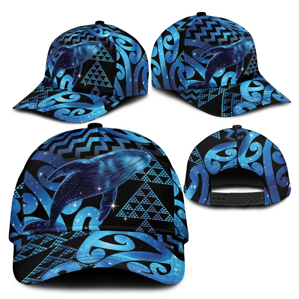 Humpback Whale Matariki New Zealand Classic Cap NZ Maori Paikea Poutama Luxury Blue LT14 - Polynesian Pride